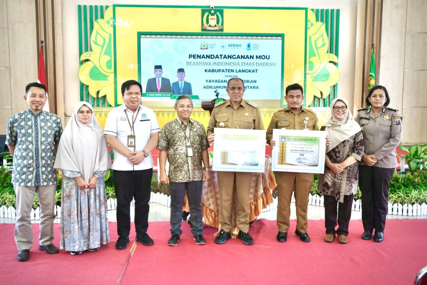 Pemerintah Kabupaten Langkat bersama APKASI Memberikan Lebih dari Seratus Kuota Beasiswa bagi Putra&Putri Langkat