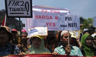 Guru Honorer Mengadu ke Wakil Rakyat, Ini Tuntutannya