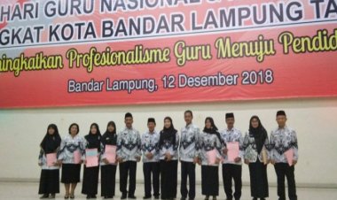 Wali Kota Lampung Minta Guru Harus Aktif Bangun Karakter Anak