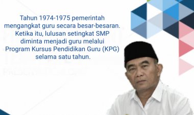 Inilah yang Membuat Mendikbud Tak Setuju Moratorium Pengangkatan Guru