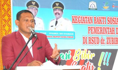 Bupati Aceh Timur Ajak Masyarakat Cegah Corona dengan Pola Hidup Sehat