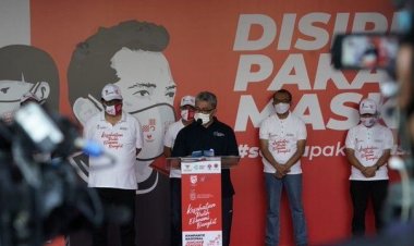 Perangi Covid-19, Kementerian Kesehatan Kampanye Nasional Disiplin Pakai Masker