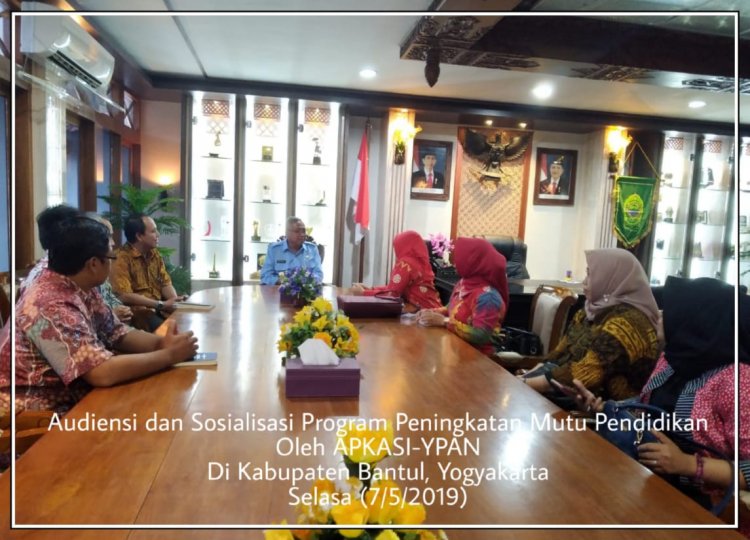 Audiensi APKASI-YPAN di Kabupaten Bantul, Begini Suasananya