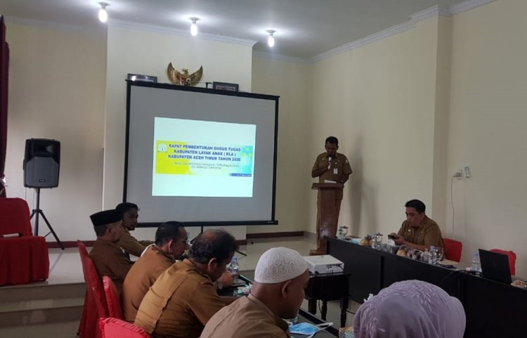 Aceh Timur Bentuk Gugus Tugas Kabupaten Layak Anak