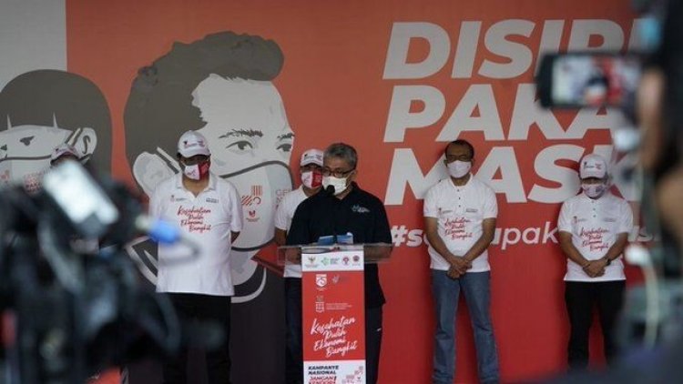 Perangi Covid-19, Kementerian Kesehatan Kampanye Nasional Disiplin Pakai Masker