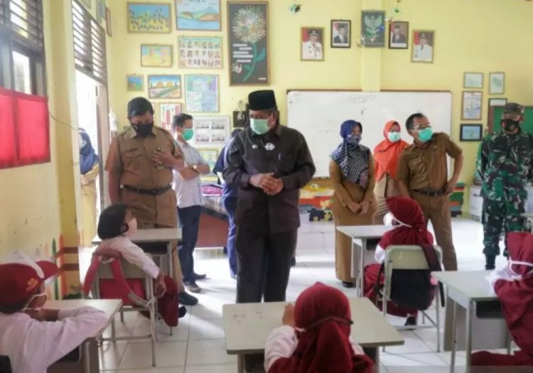 SD dan SMP di Kabupaten Siak Sudah Belajar Tatap Muka