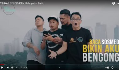 SiBerkreasi Awali Webinar Pendidikan Dairi dengan Alunan Memikat