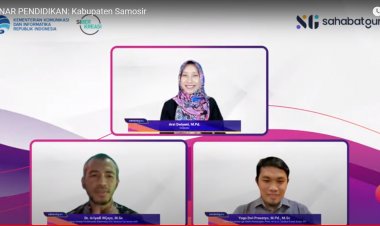 Webinar Pendidikan Kabupten Samosir: Aksi Nyata SahabatGuru Wujudkan Indonesia Maju