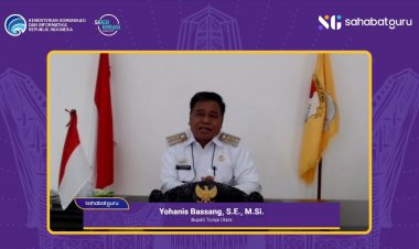 Bupati Toraja Utara Menyemangati Pendidik Seluruh Indonesia