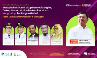 Satukan Visi untuk Beradaptasi di Era Digital bersama SahabatGuru-Kominfo RI-APKASI-Kabupaten Aceh Timur