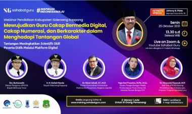 Para Pejabat Daerah Dukung Guru-Guru Sidenreng Rappang Cakap Digital