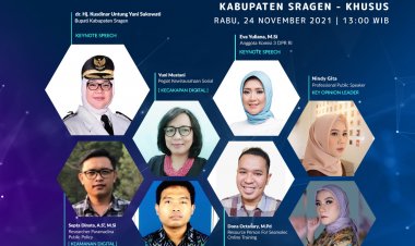 Menkominfo dan Pemkab Sragen Dukung Penguasaan Literasi Digital Guru