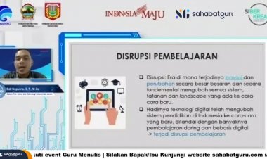 Transformasi Digital sebagai Solusi Menghadapi Disrupsi Pembelajaran Era Digital