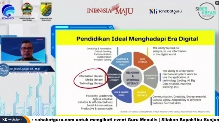 Webinar Mewujudkan Pendidikan Ideal Menghadapi Era Digital