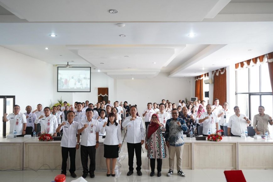 Dukung Penuh Program Beasiswa Indonesia Emas,  Pemkab Se-Provinsi Sulawesi Utara Melaksanakan Rakorwil