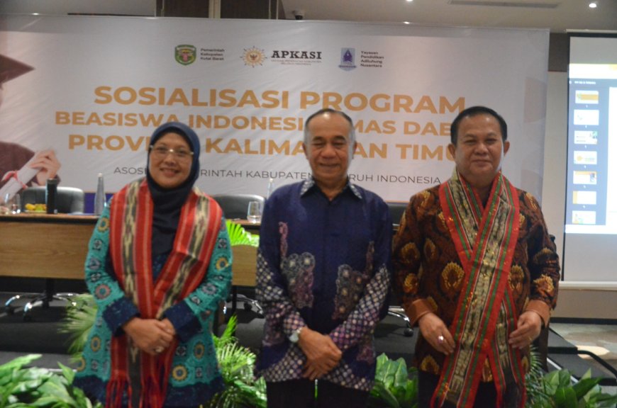 Gagas Program Investasi SDM Daerah Melalui Program BIE-D, Wakil Bupati Kutai Barat Ucapkan Terima Kasih kepada APKASI