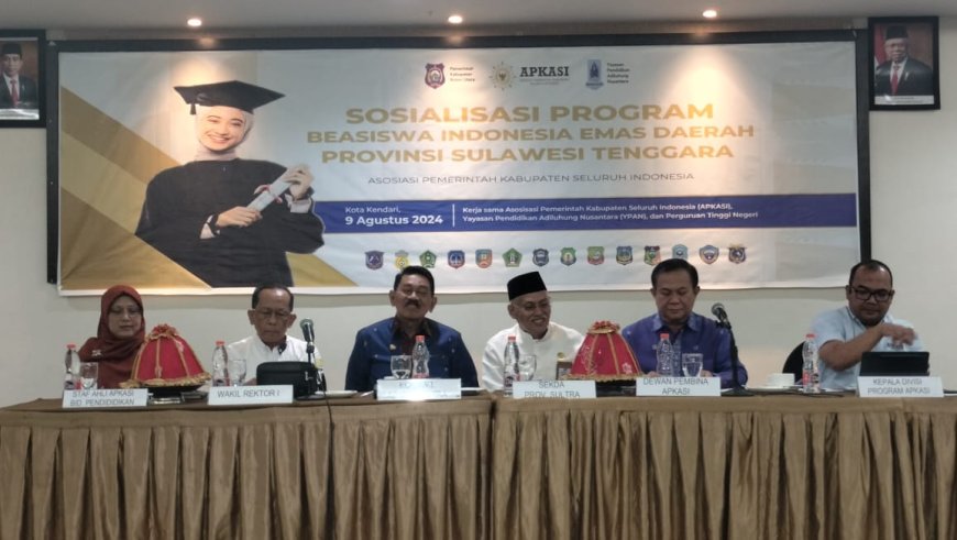 Komitmen Kembangkan Sumber Daya Lokal, Universitas Halu Oleo Tandatangani MoU dengan APKASI dan YPAN untuk Program BIE-D