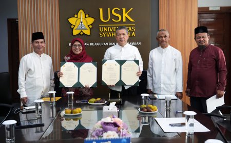 Yayasan Adiluhung Gandeng Universitas Syiah Kuala untuk Program Beasiswa Indonesia Emas 
