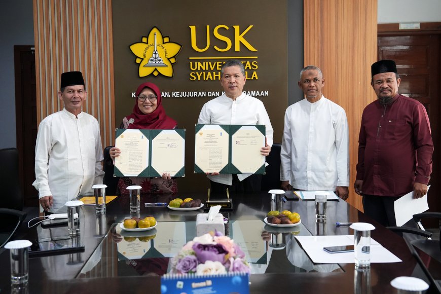 Yayasan Adiluhung Gandeng Universitas Syiah Kuala untuk Program Beasiswa Indonesia Emas
