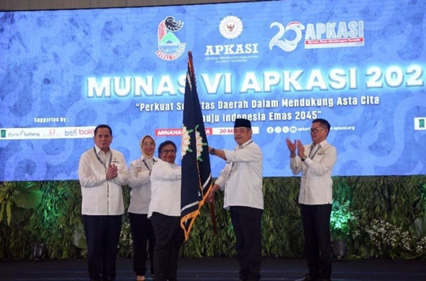 Bursah Zarnubi Nahkodai Apkasi, Soroti Desentralisasi dan Pendidikan