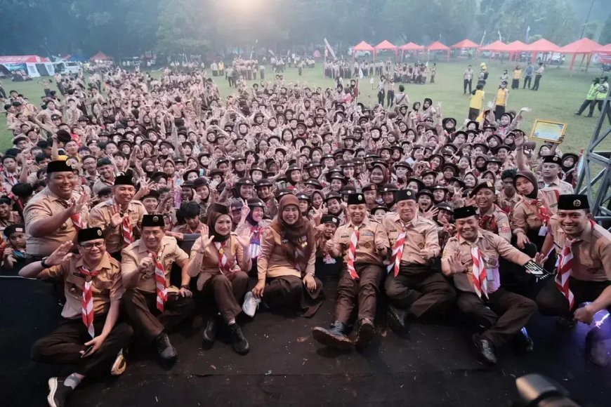 Pramuka Depok Rayakan Hari Jadi dengan Aksi Nyata